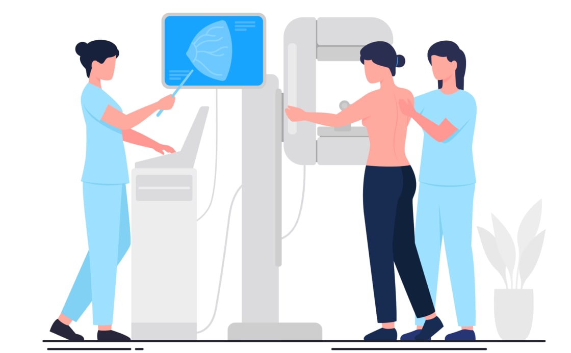 узи импланта молочной железы