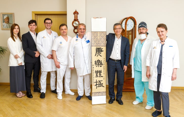 Ведущий эксперт по трансплантации лёгких в Китае Чэн Цзингьи посетил ФНКЦ ФМБА России