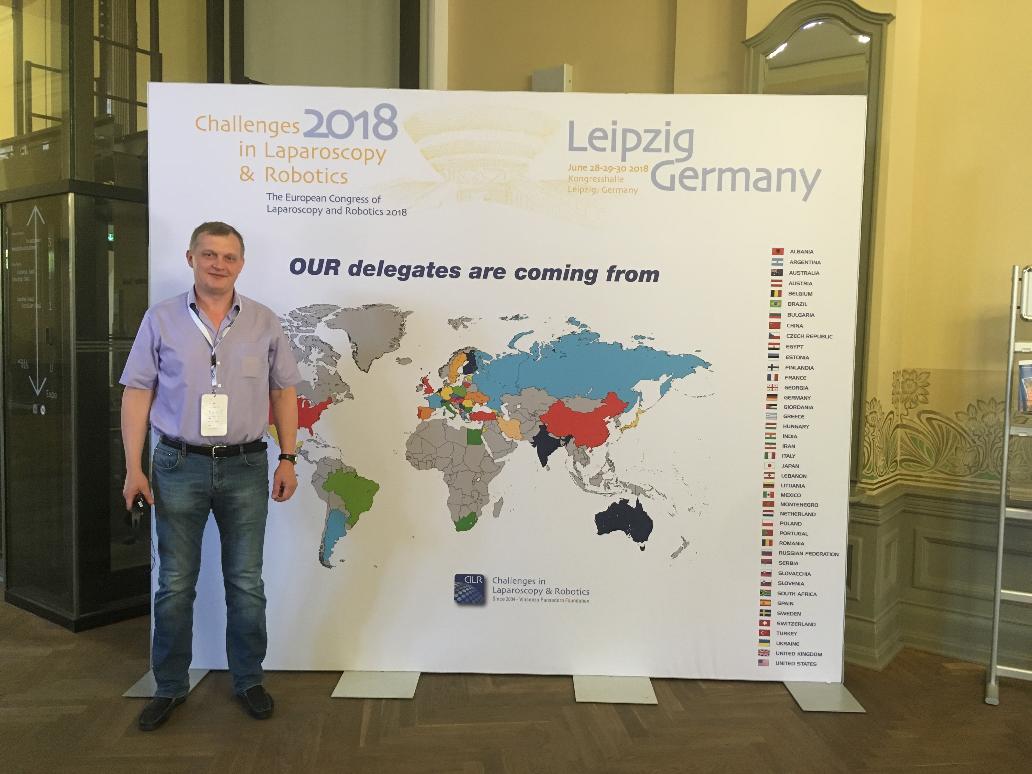 Наш врач на Challenges in Laparoscopy & Robotics 2018