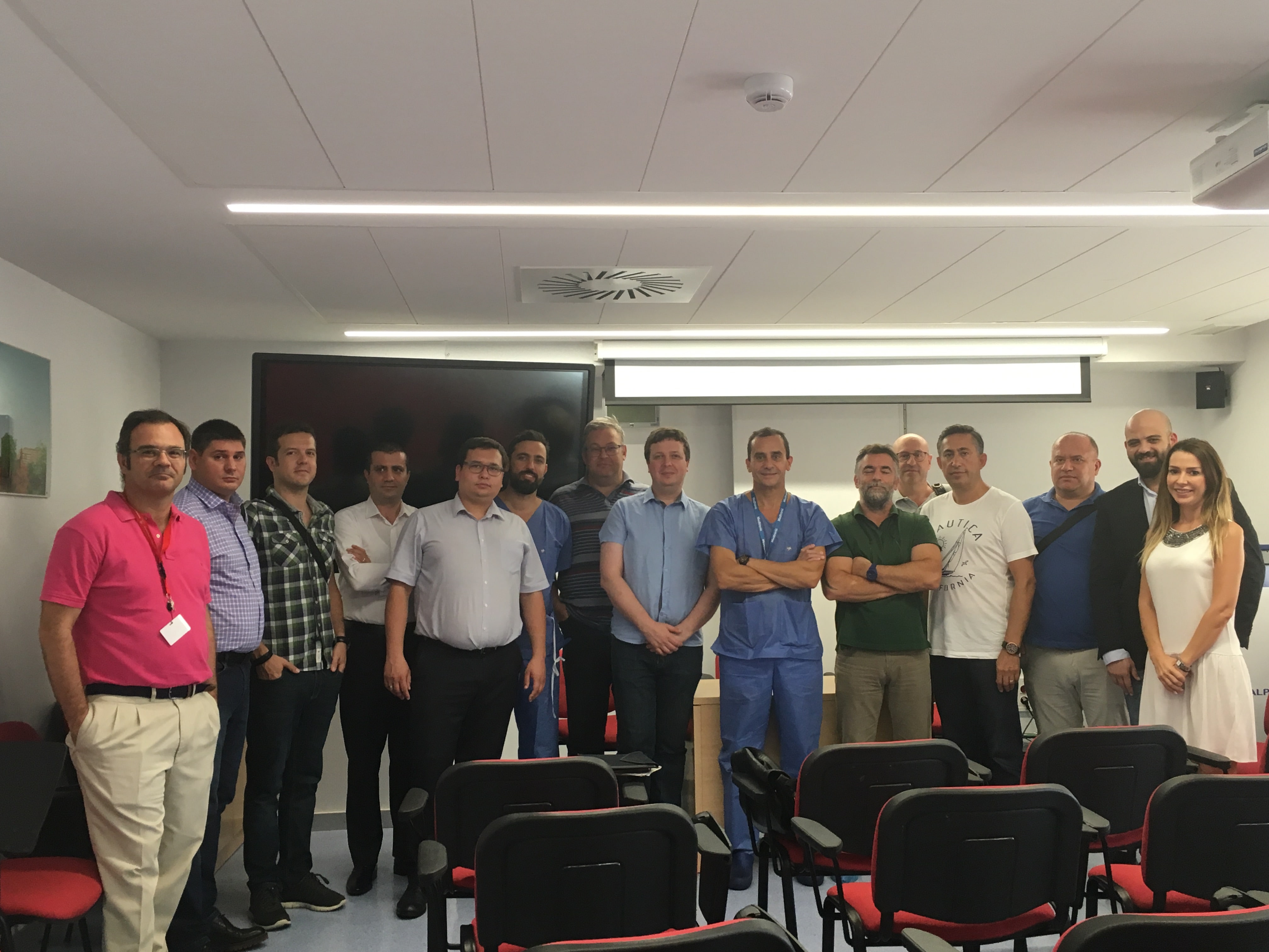 Заведующий отделением хирургии Федерального научно-клинического центра ФМБА России Юрий Иванов принял участие в международном мастер-классе