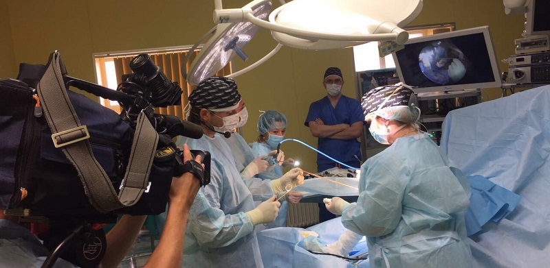 Проведение операции в прямом эфире