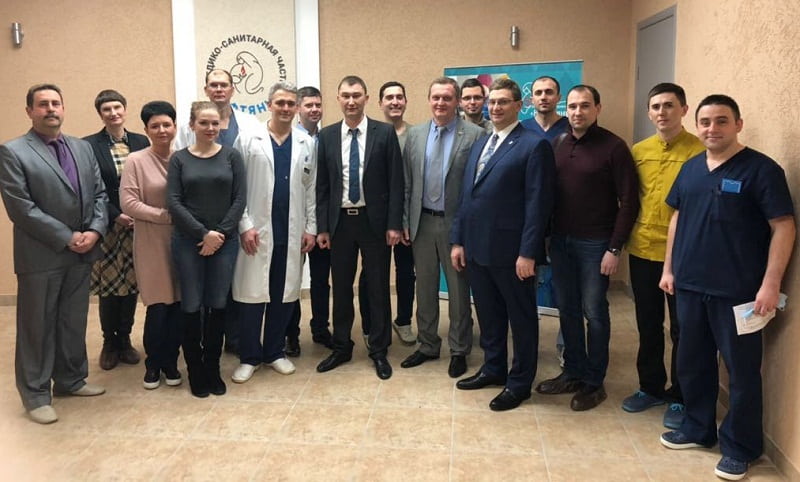 Участники мастер-класса «Современные методы диагностики и лечения рака предстательной железы