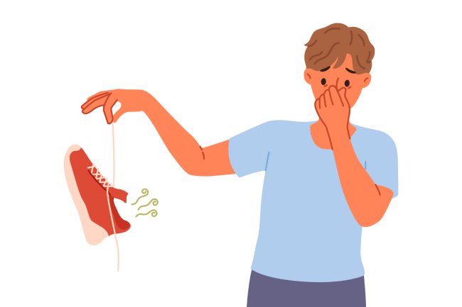 Гипергидроз ног