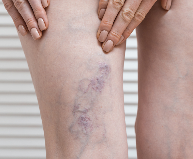 Сосудистые звездочки на ногах