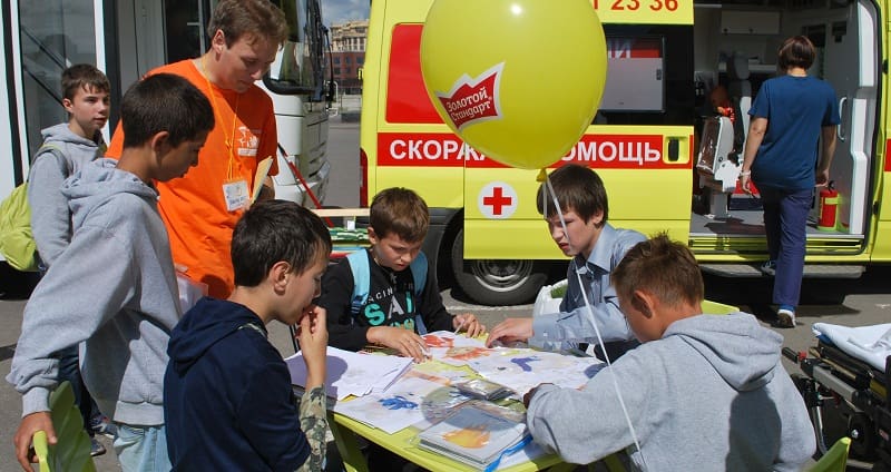 Команда медицинских центров ФМБА принимает участие в фестивале "Папа Фест"